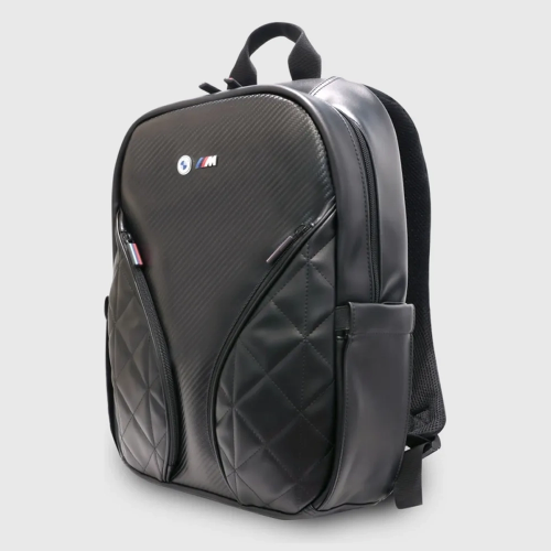 Plecak BMW M Carbon Pockets & Metal Logo – 16″, czarny
