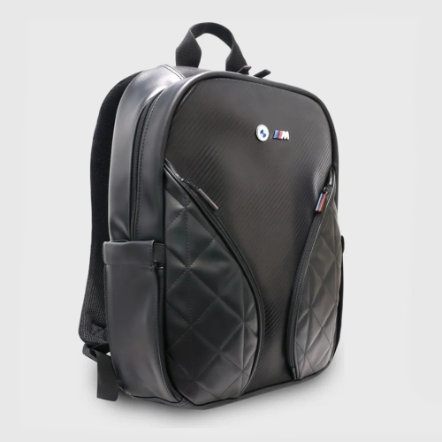 Plecak BMW M Carbon Pockets & Metal Logo – 16″, czarny