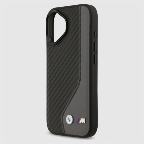 Etui BMW M Carbon Logo MagSafe – iPhone 17, antracytowe