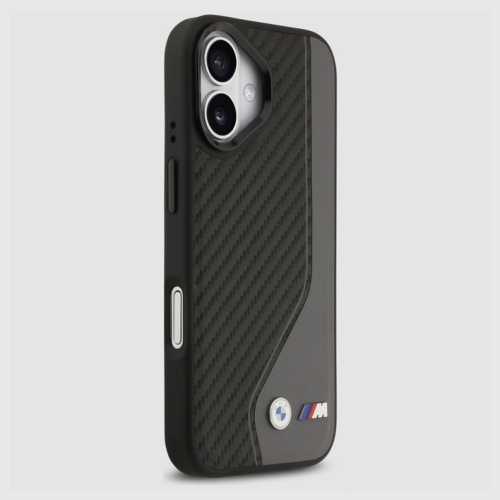 Etui BMW M Carbon Logo MagSafe – iPhone 17, antracytowe