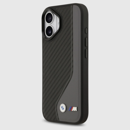 Etui BMW M Carbon Logo MagSafe – iPhone 17, antracytowe