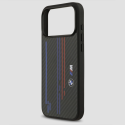 Etui BMW M Kevlar Lines & Logo MagSafe – iPhone 17 Pro Max, czarne