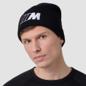 Czapka zimowa BMW M Beanie – czarna, poliester z recyklingu
