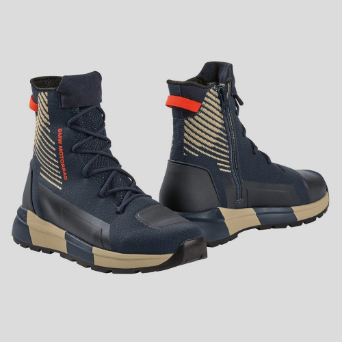 Buty motocyklowe BMW Motorrad KnitLite – granatowe, dzianina 3D
