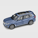 Miniatura BMW X7 G07 1:18 – Phytonic Blue Metallic, model Kyosho