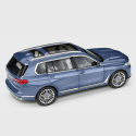 Miniatura BMW X7 G07 1:18 – Phytonic Blue Metallic, model Kyosho