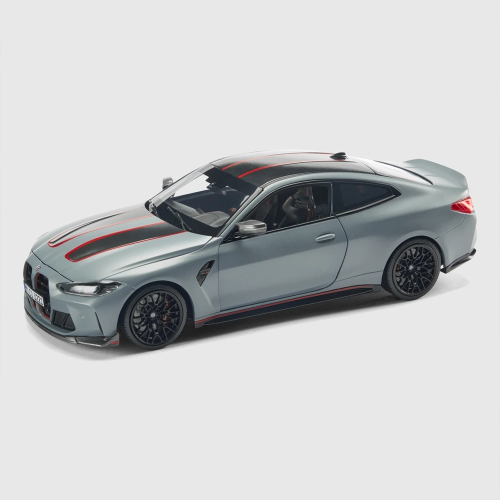 Miniatura BMW M4 CSL 1:18 Minichamps – Brooklyn Grey
