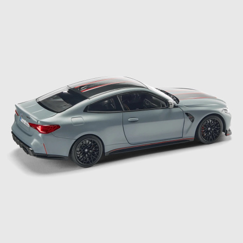 Miniatura BMW M4 CSL 1:18 Minichamps – Brooklyn Grey