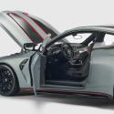 Miniatura BMW M4 CSL 1:18 Minichamps – Brooklyn Grey