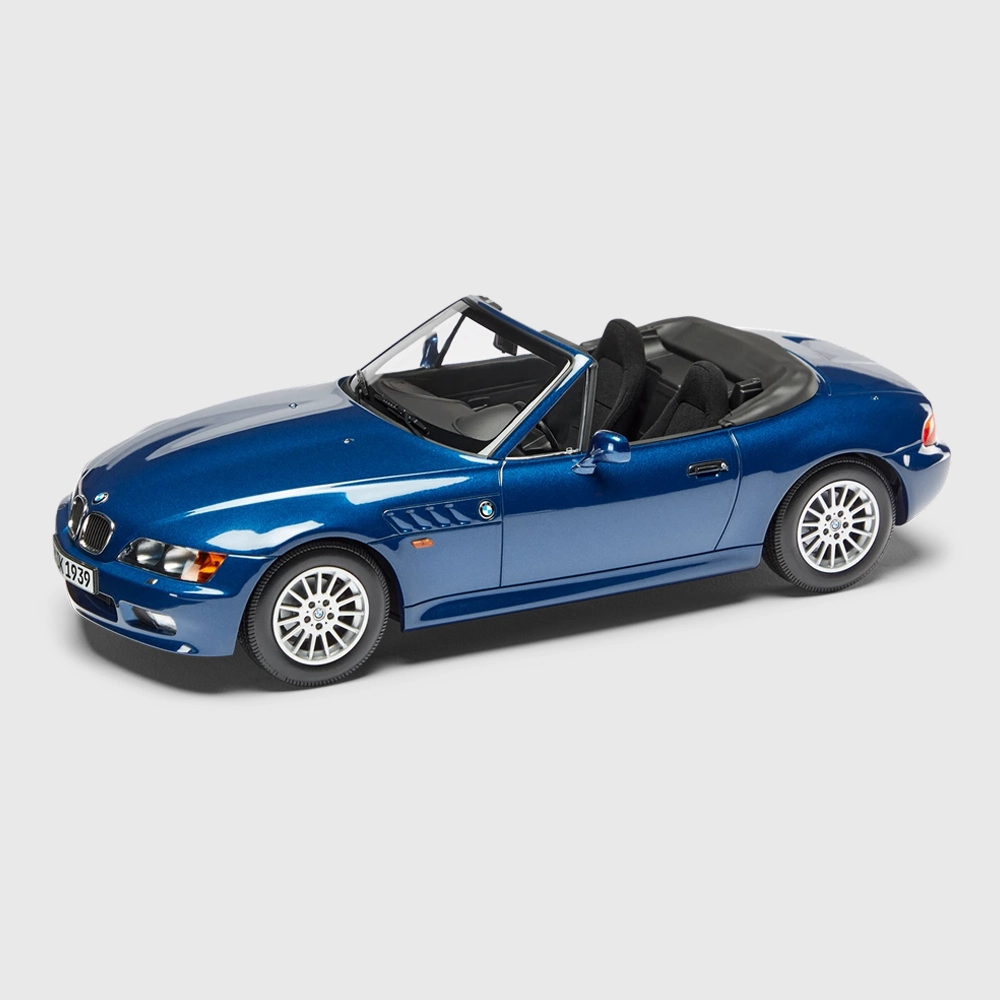 Miniatura BMW Z3 Roadster 1:18 – Montreal Blue, Minichamps