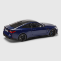 Miniatura BMW M4 G82 LCI 1:18 – Frozen Tanzanite Blue, Minichamps