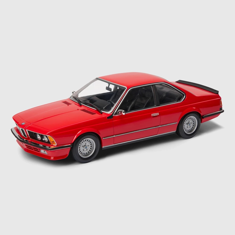 Miniatura BMW 635 CSi E24 1:18 – czerwona, Minichamps