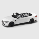 Miniatura BMW M4 Cabrio G83 LCI 1:18 – Alpin White