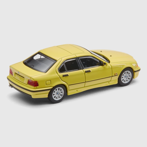 Zestaw miniatur BMW serii 3 1:64 – 50 lat, 7 generacji