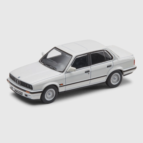 Zestaw miniatur BMW serii 3 1:64 – 50 lat, 7 generacji