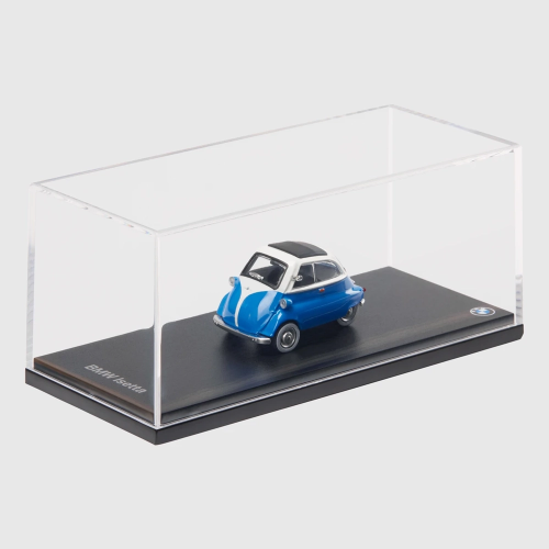 Miniatura BMW Isetta 1:64 – niebiesko-biała, Almost Real