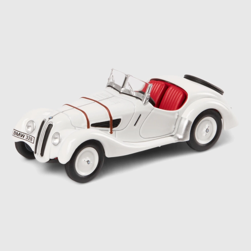 Miniatura BMW 328 1:64 – biała, Almost Real