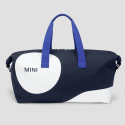 Torba podróżna MINI Car Face Detail – 26 l, niebieska