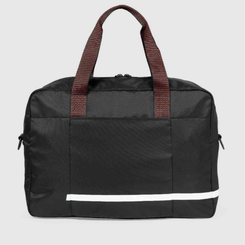 Torba podróżna MINI JCW Logo – czarna, 28,5 l