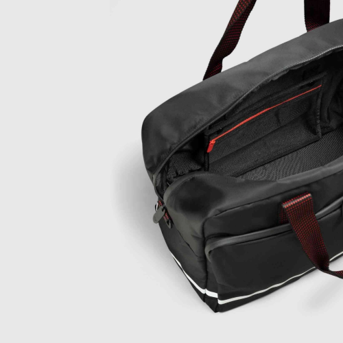 Torba podróżna MINI JCW Logo – czarna, 28,5 l