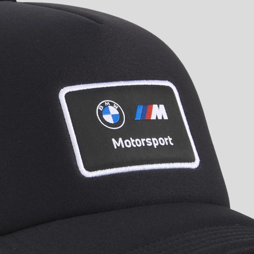 Czapka z daszkiem BMW M Motorsport Trucker, czarna
