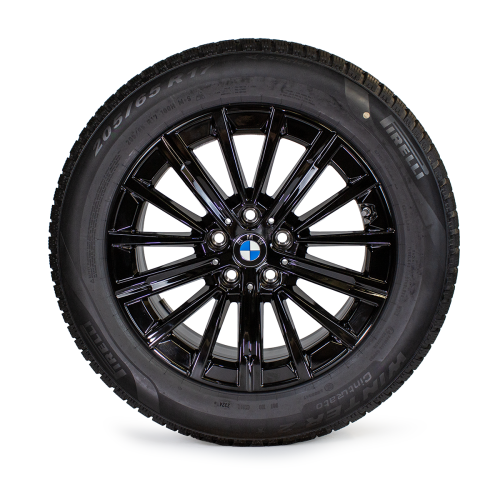 Koło zimowe BMW V-Spoke 833 Jet Black Uni R17 — X1, X2