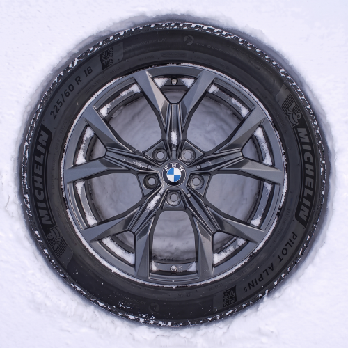 Koła zimowe BMW X3 G45 Y-Spoke 921 Frozen Midnight Grey R18