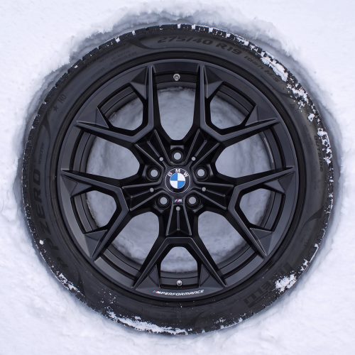 Koła zimowe BMW M Performance 942M Jet Black Matt R19 — G60