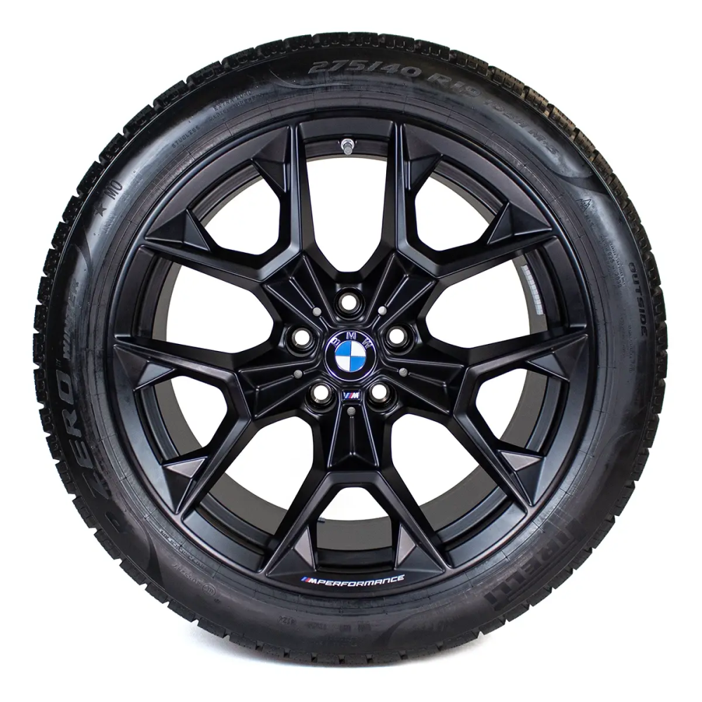 Koła zimowe BMW M Performance 942M Jet Black Matt R19 — G60